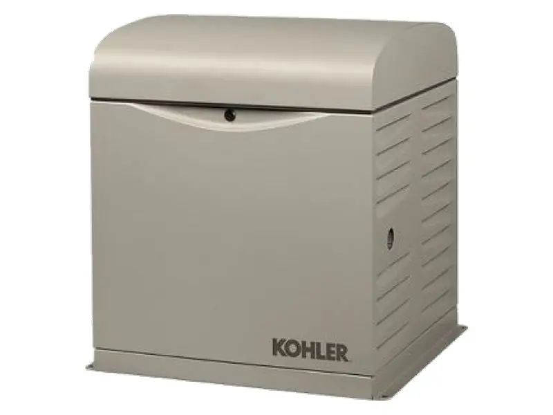 Grupo electrógeno automático Kohler 9 kVA a gas monofásico