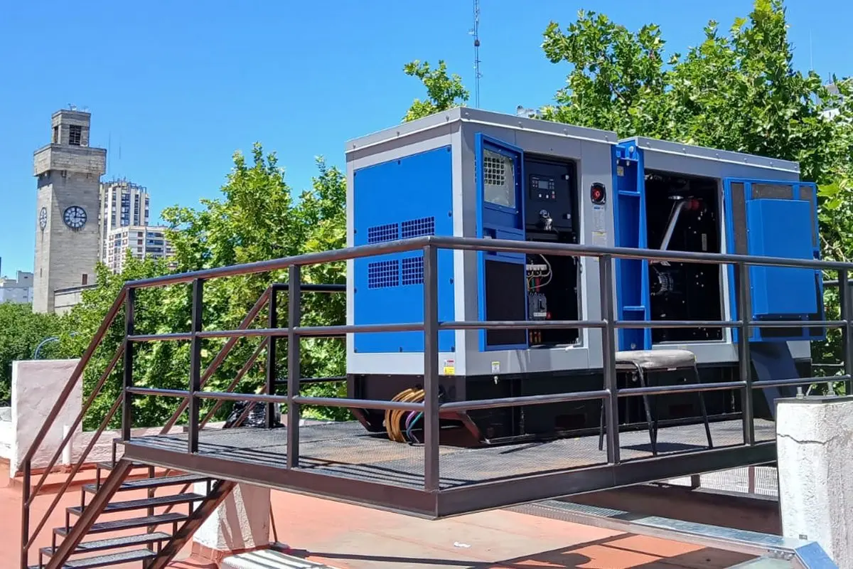 puesta en marcha grupo electrogeno hotel