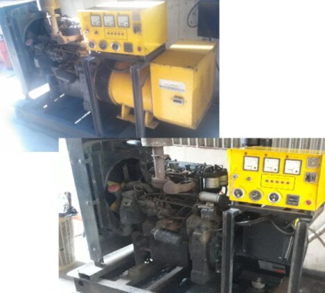 reciclado de grupos electrógenos