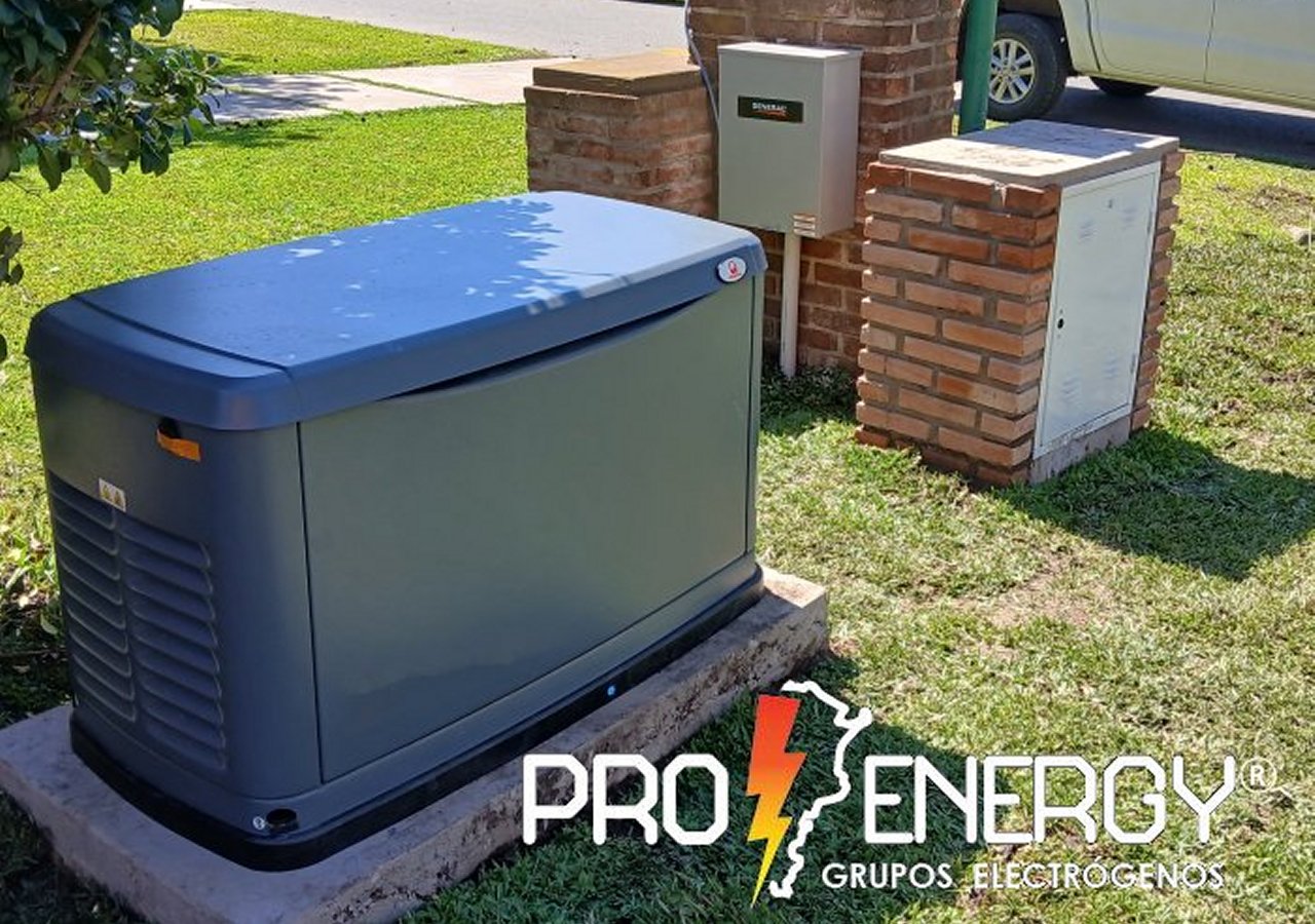 Generac línea Pramac 13 kVA instalado en casa familiar de zona norte